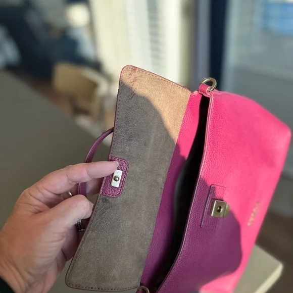 Furla Women's Rich Purple Satchel - Picture 3 of 8